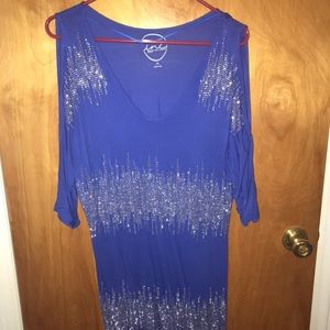 Jeweled Tunic Style Top